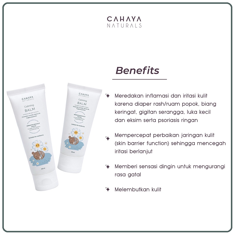 Cahaya Naturals Calming Balm | Salep Gatal