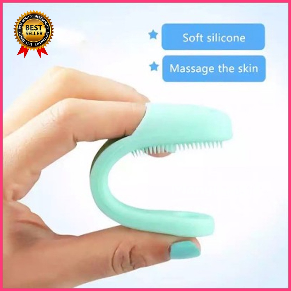 BLACKHEAD FINGER BRUSH / SIKAT KOMEDO T ZONE / BRUSH SIKAT KOMEDO TERMURAH