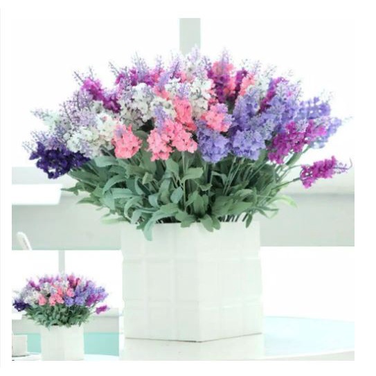 Artificial Flowert - Silk Lavender Flower (10 head)