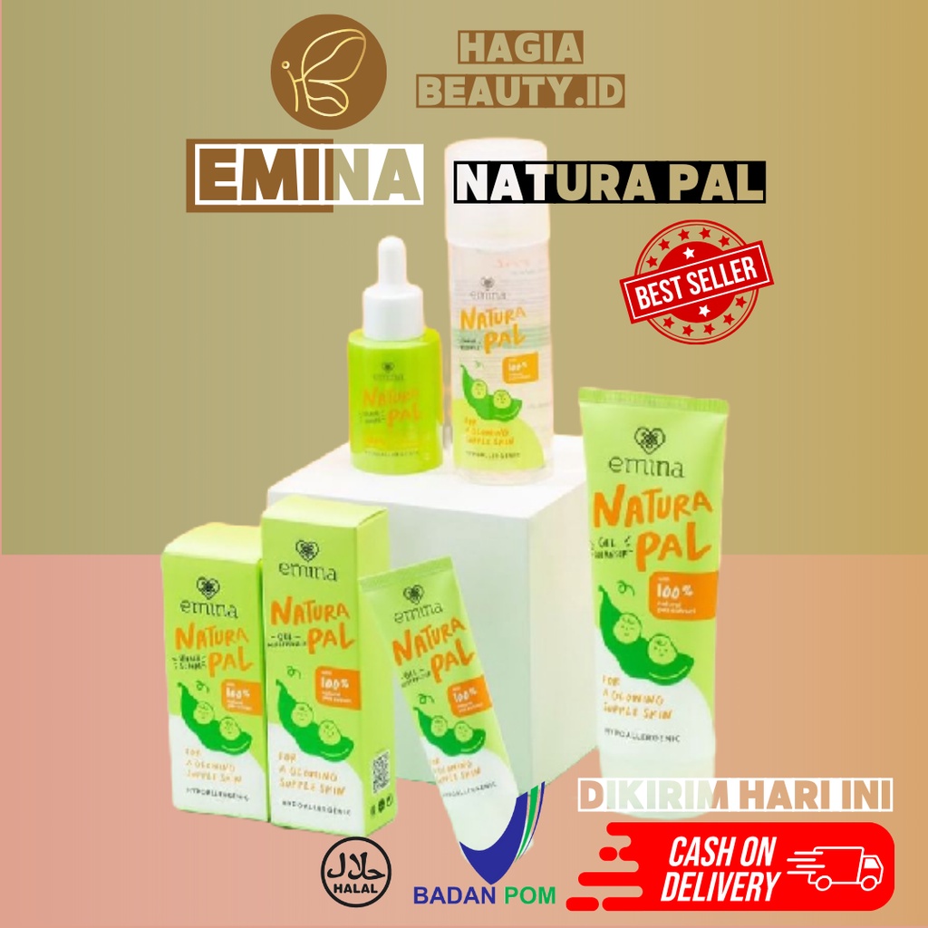 Bisa COD - Emina Natural Pal Series