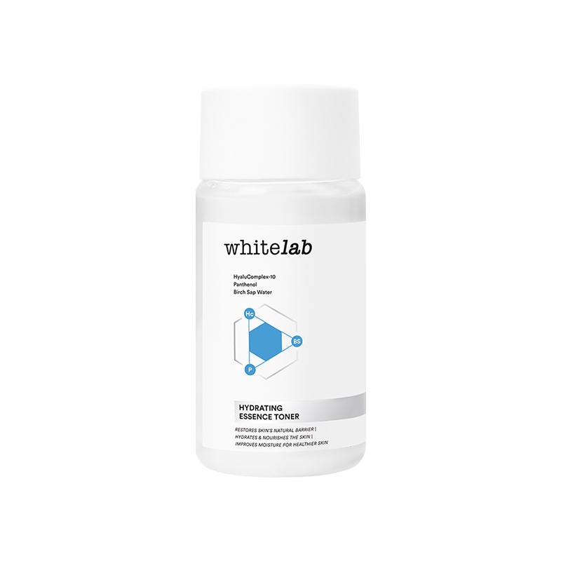 Whitelab Hydrating Essence Toner - Toner Untuk Kulit Terhidrasi, Lembap, Kenyal Dengan Hyaluronic &amp; Panthenol [BPOM]