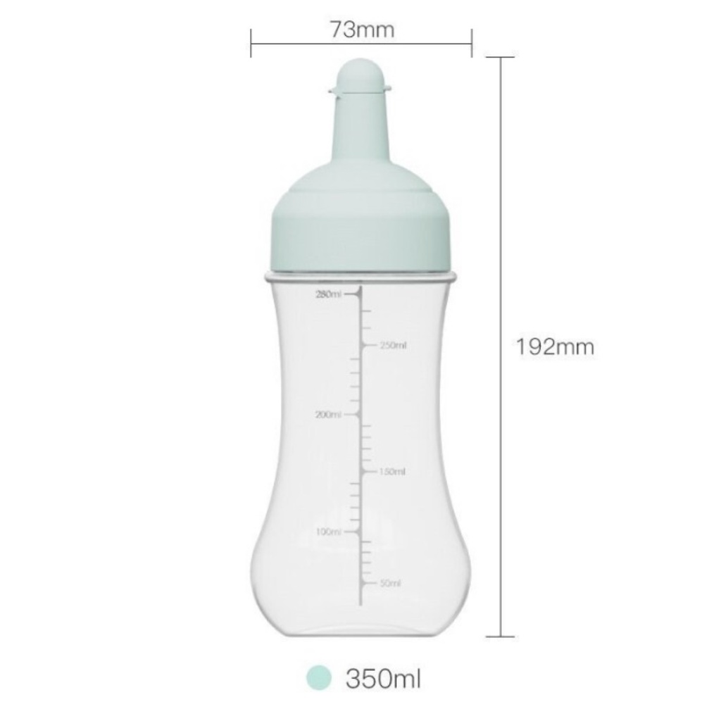 Squeeze Bottle Pogson 350ml Sillicone Botol Kecap saus minyak bumbu 350ml Bahan Silikon