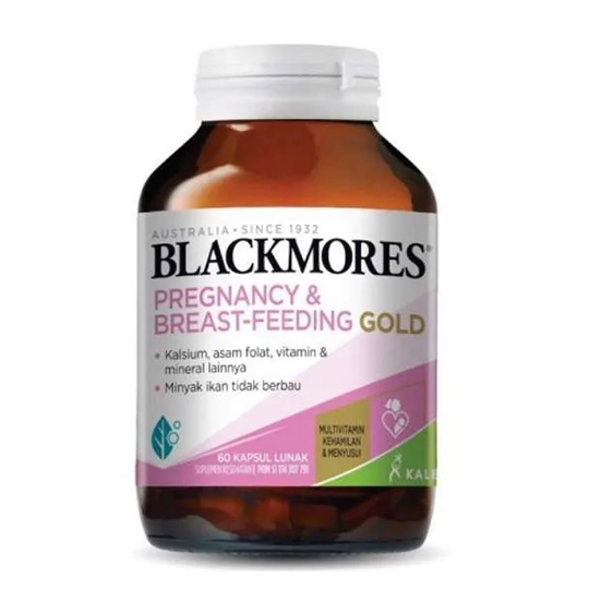 Blackmores Pregnancy &amp; Breast-Feeding Gold (60 Kapsul)