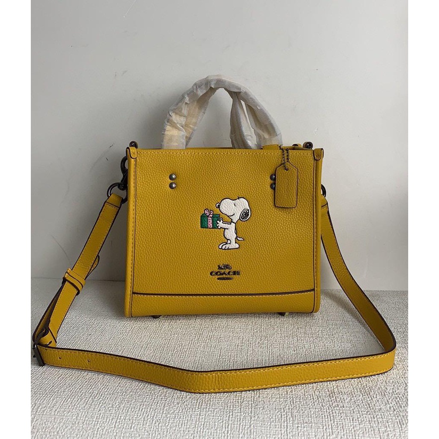 Authentic coach CE850 CE849 CE918 CE851 CE862 COACH × Snoopy co-branded small cute