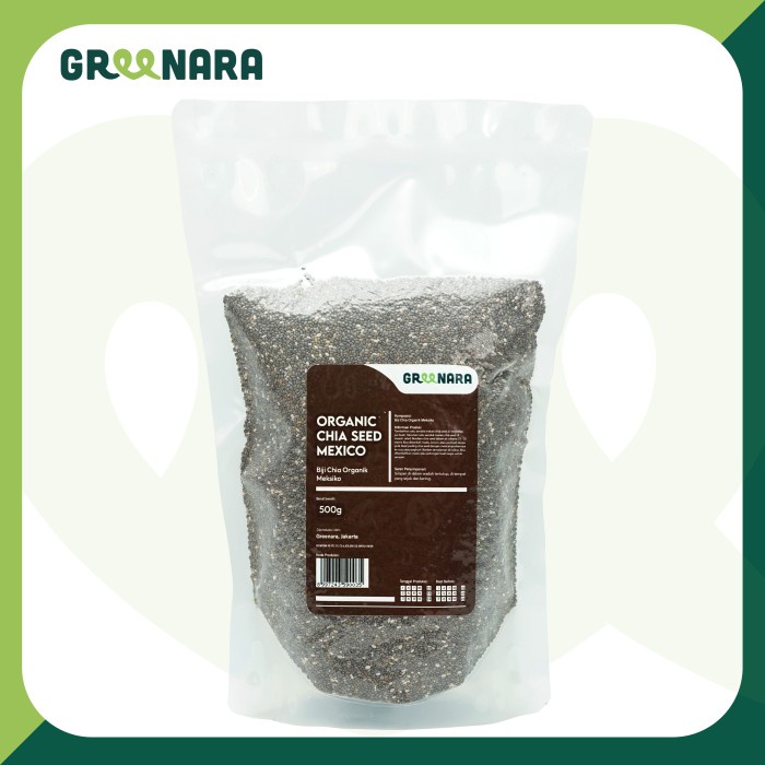 

[Ready-Stock] Chia Seed Mexico Organic 500gr Premium Organik