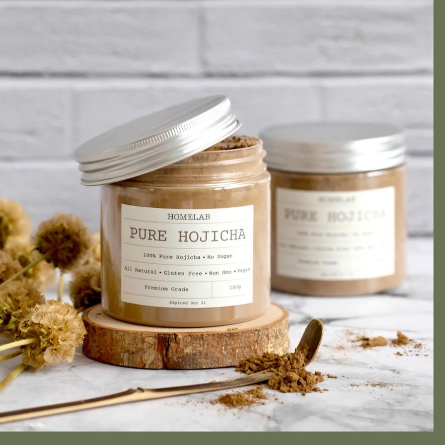 

Promo✅-Homelab 100% Pure Hojicha - Bubuk Hojicha Premium Grade