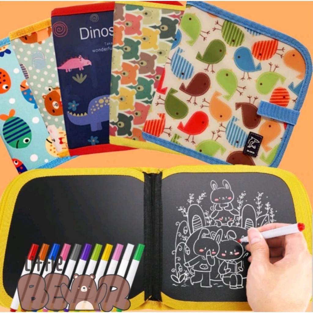 

BUKU GAMBAR AJAIB BISA DIHAPUS RINGAN DAN PORTABLE / PAPAN GAMBAR ANAK