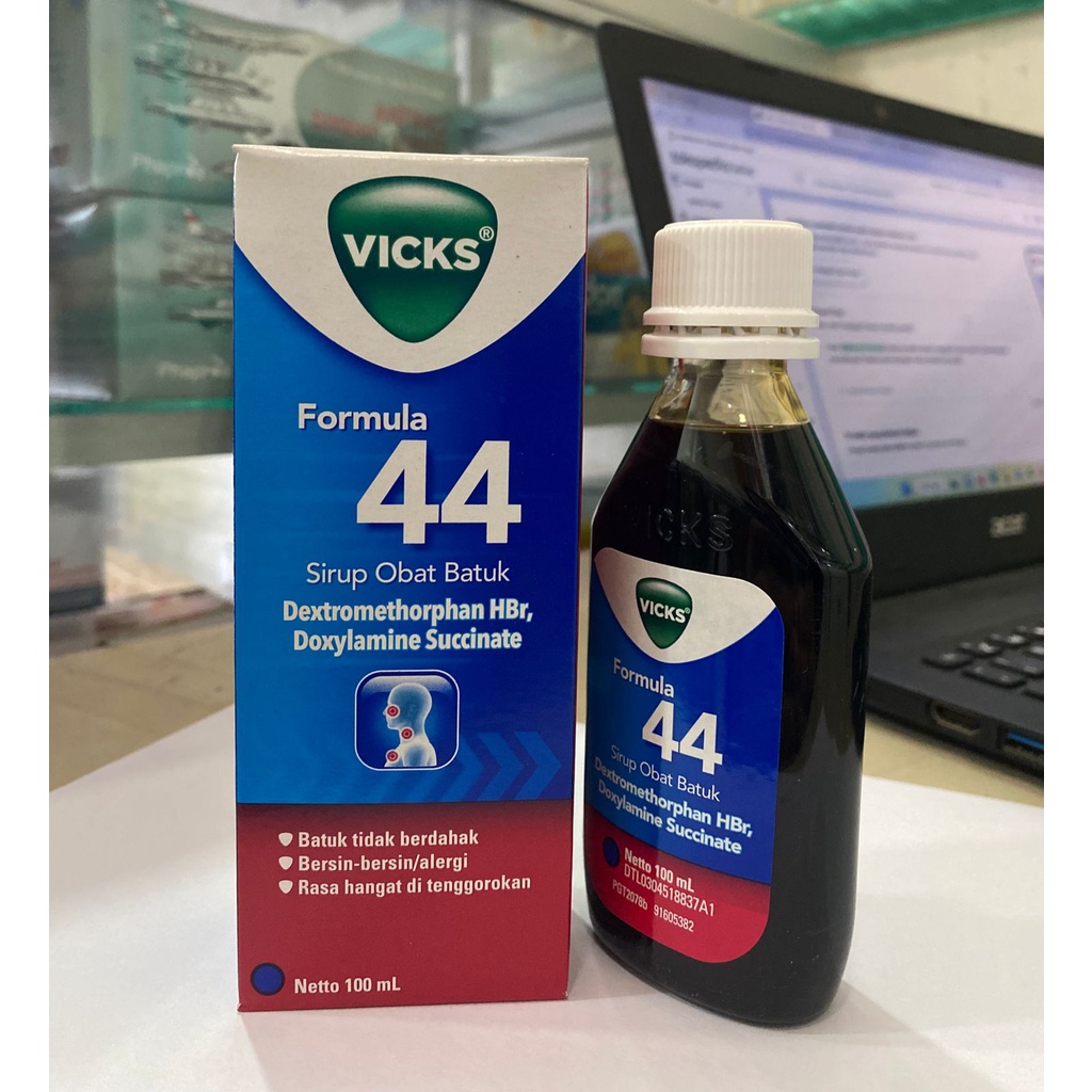 Vicks  Formula 44 Dewasa 100ml - Obat Batuk