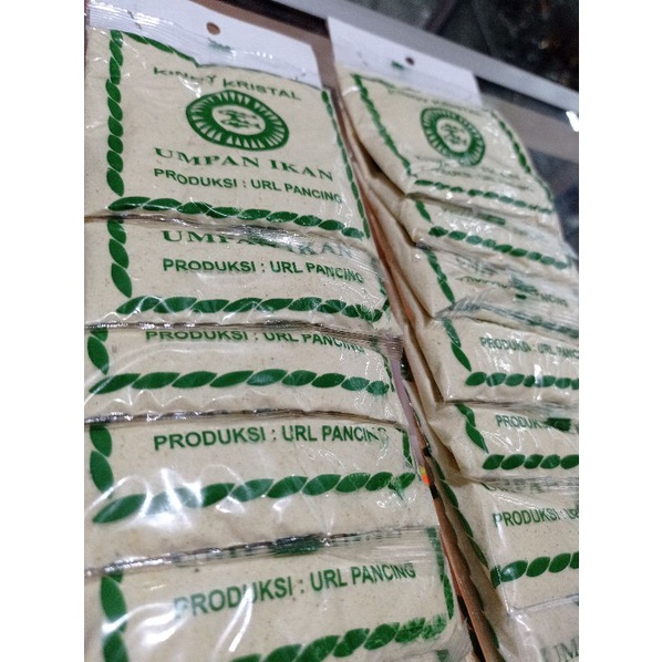 Umpan Pancing Kinoy Kristal / Umpan Ikan / Pengeras Umpan HARGA GROSIR PER PACK