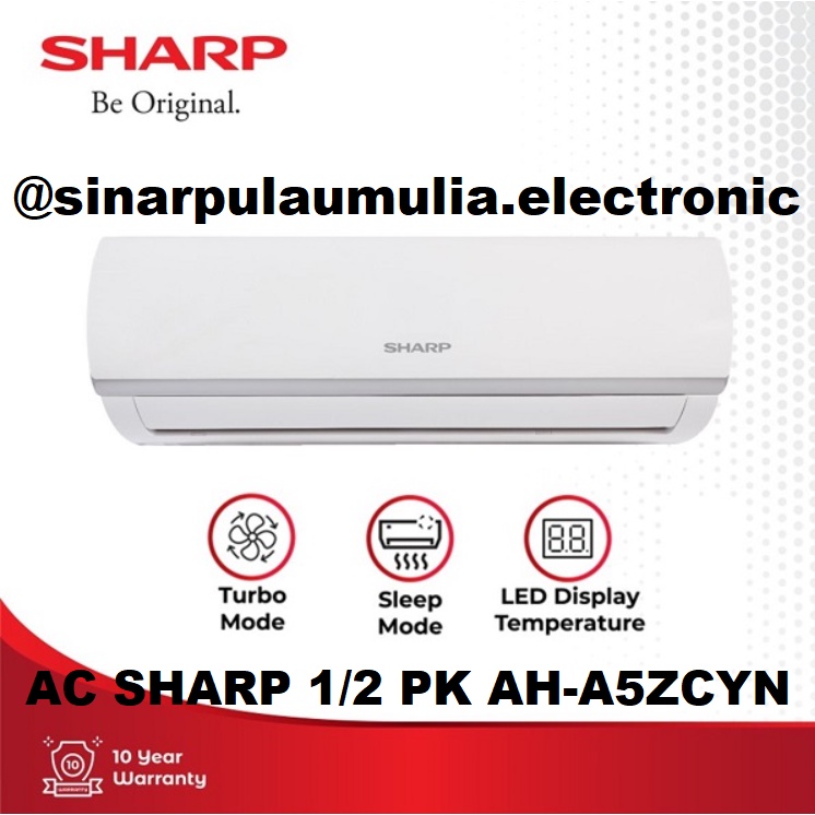 Sharp AC Standard 1/2 PK - AH-A5ZCYN / AH-A 5 ZCYN / AH-A 5ZCYN /AH A5ZCYN