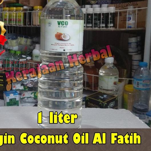 

Limited⭐-VCO 1 Liter Virgin Coconut Oil Minyak Kelapa Murni Al Fatih