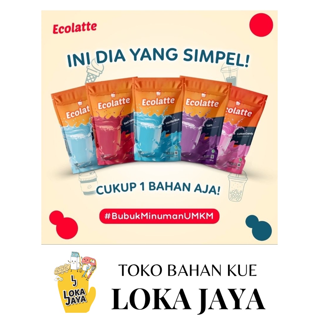 

ECOLATTE PREMIUM POWDER DRINK 1 KG (VARIAN ANEKA RASA)
