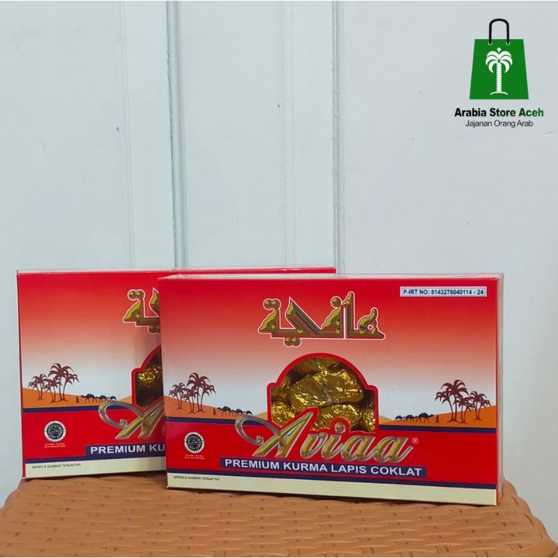 

Coklat Kurma Aviaa Kurma Lapis Coklat isi 20 pcs