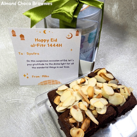 

Almond Choco Brownies // Hampers Lebaran