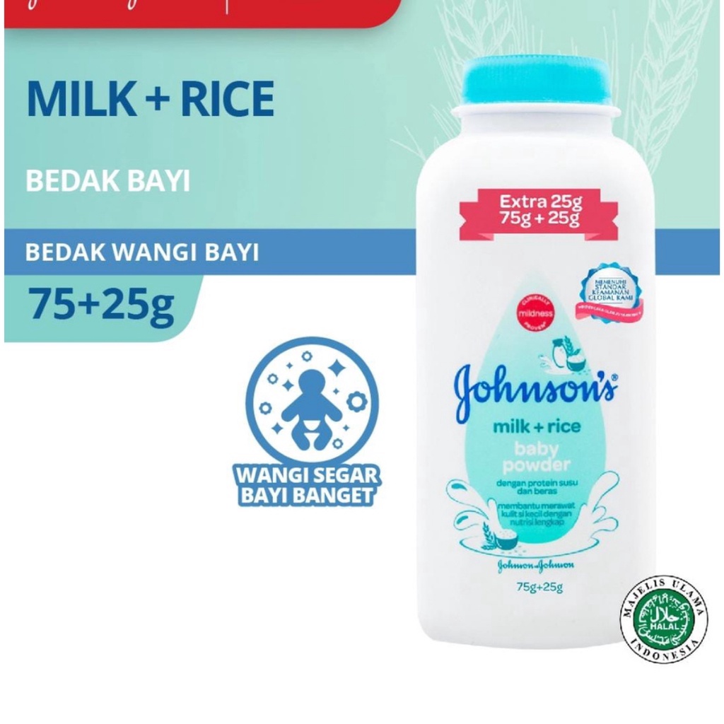 JOHNSON'S BABY Powder | Bedak Bayi | BPOM