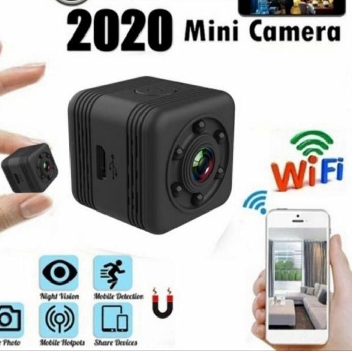 PROMO⭐-HT - KAMERA MINI WIFI WATERPROOF ANTI AIR DULL HD - Mini Ip Cam Wifi SQ29