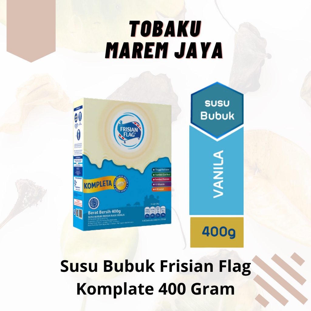 

Susu Bubuk Frisian Flag Kompleta 400 Gram