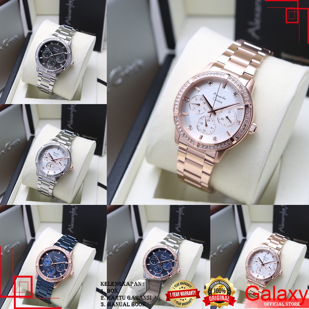 ALEXANDRE CHRISTIE JAM TANGAN WANITA JAM TANGAN ORIGINAL JAM TANGAN ALEXANDRE CHRISTIE WANITA JAM AL