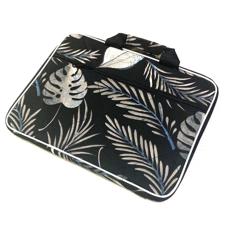 Tas Laptop Wanita 14 Inch Kanvas Motif/Tas Laptop Jinjing Wanita /Tas Laptop Asus Lenovo 14 inch