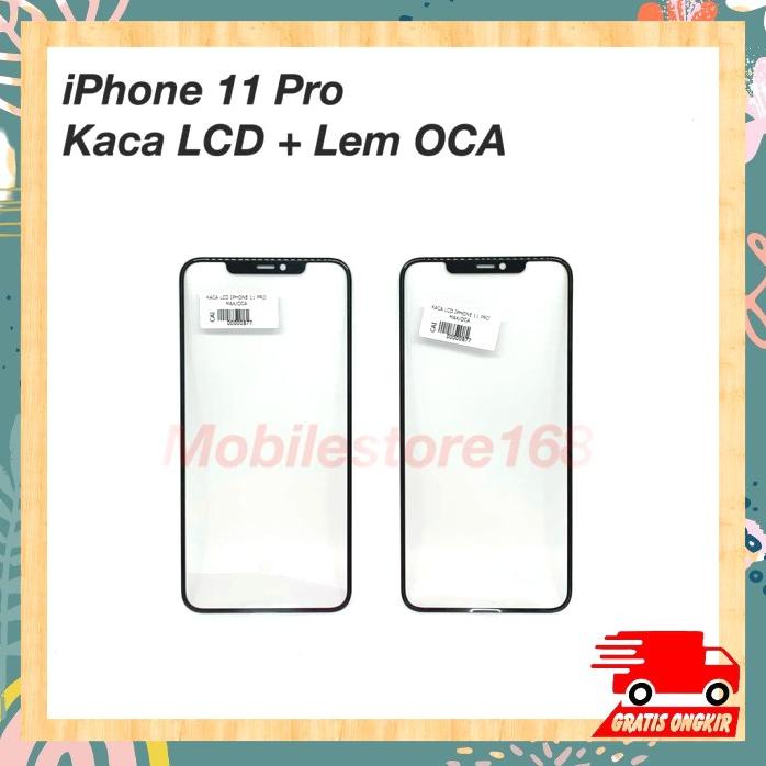 Kaca Lcd Iphone 11 Pro Lem Oca Original
