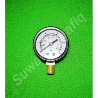 pressure gauge meteran tekanan angin kompresor