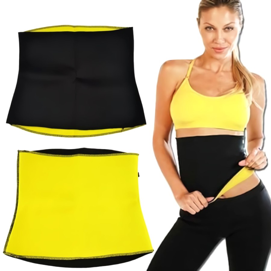 Slimming Belt Waist Hot Korset Shapers Pelansing Perut Pengecil Perut Pembakar Lemak