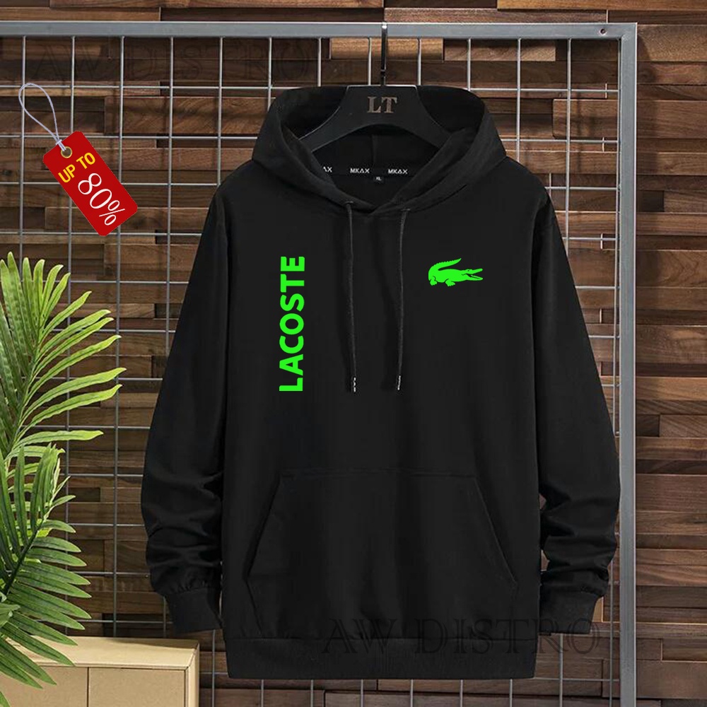 COD Promo Termurah Sweater Hoodie Modern LCT KIRKA Text Neon Premium Quality