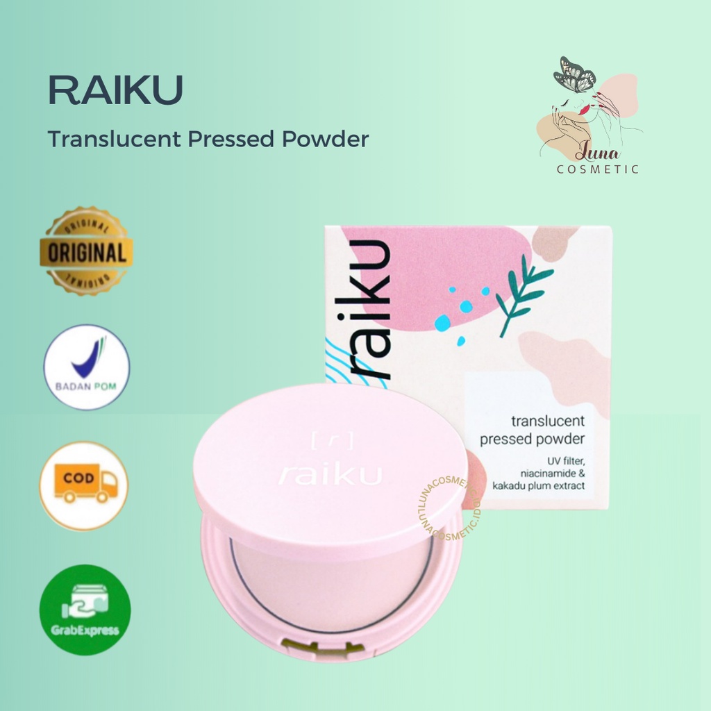 Raiku Translucent Pressed Powder 14 gr