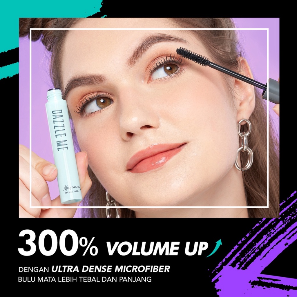 DAZZLE ME Holy Moly Volume Mascara | Eyelash Lengthening Hyper Curl