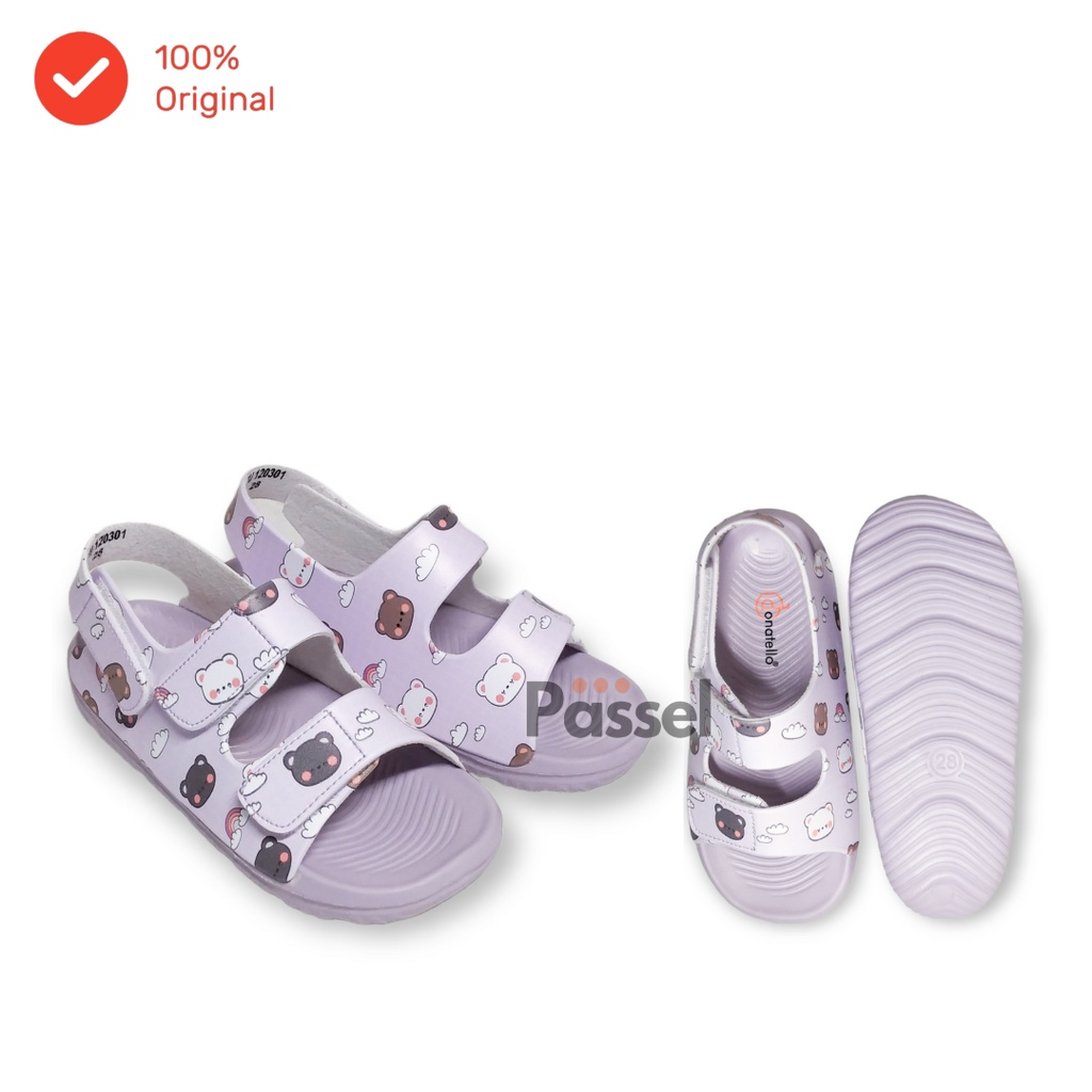 Donatello Size 26 - 30 Sepatu Sandal Anak Slip On Phylon Ringan | TU120301 / TU120302