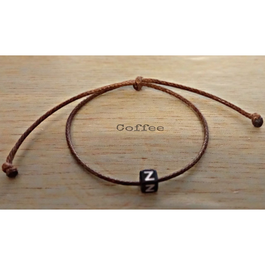 GELANG INISIAL (A - L) KOREA /GELANG SIMPLE