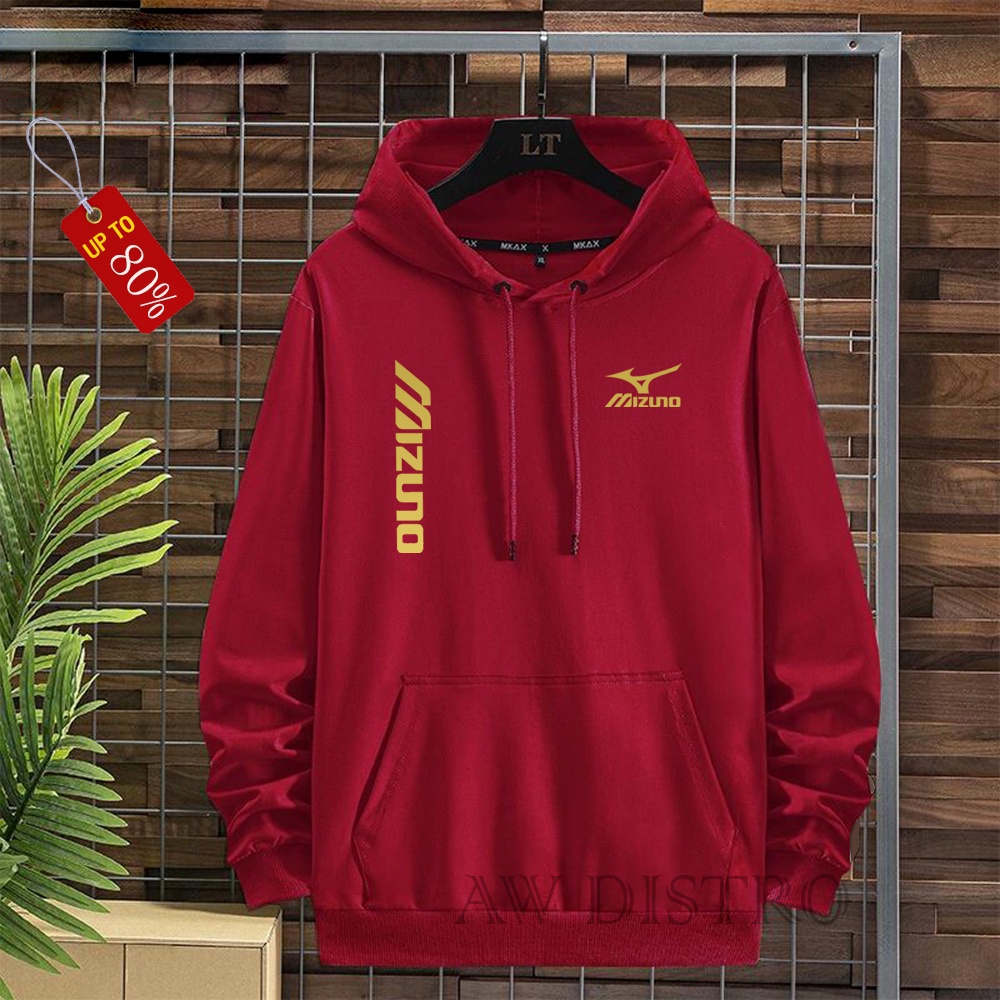 COD Promo Termurah Sweater Hoodie Modern MZN KIRKA Text Gold Premium Quality