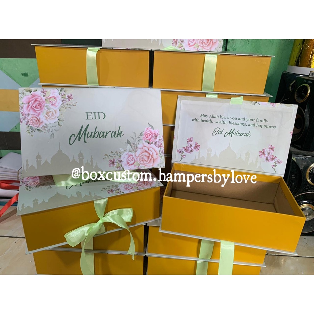 

Box Hampers Kue Kering Lebaran / Box Hampers Lebaran / Box Hampers Idul Fitri toples 350gr IFP25-01