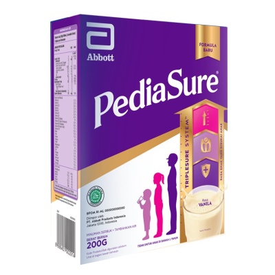 PediaSure Triplesure Susu Formula Pertumbuhan Anak Vanila 200 gram