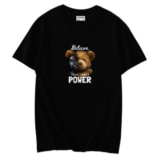 Zirdigo Baju Kaos Distro Lengan Pendek Power 2 Print Quality