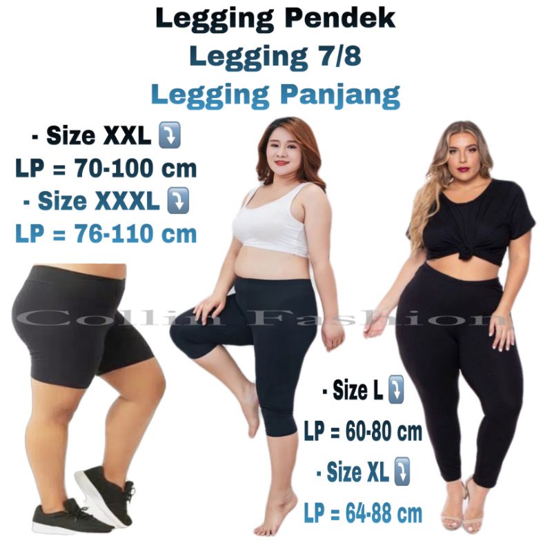 Legging Pendek / Legging 7/8 / Legging Panjang / Celana Legging Premium