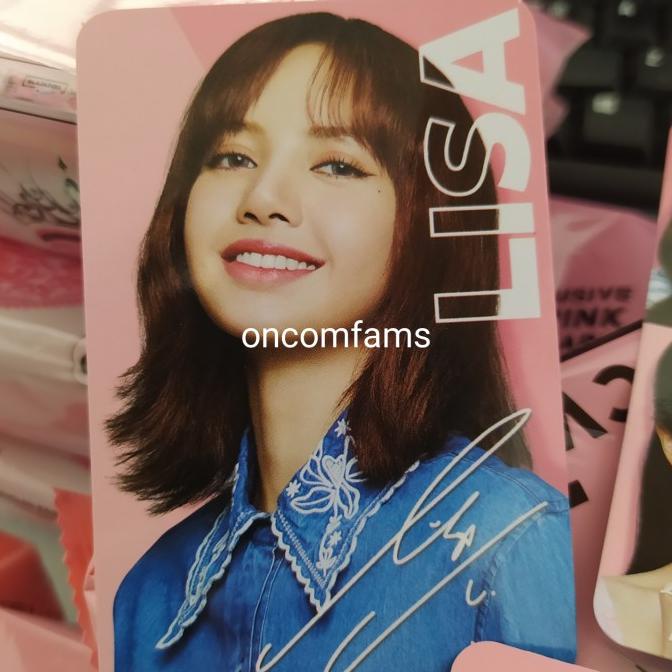 

Photocard Blackpink saja x Oreo