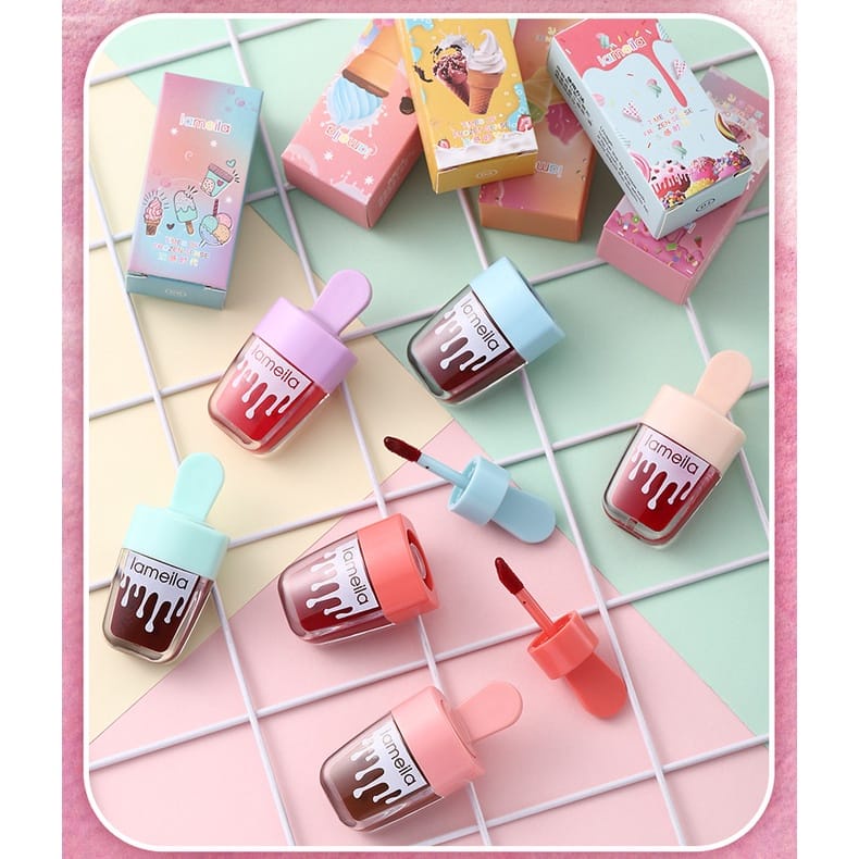LIPCREAM LAMEILA ICE CREAM LIPTINT/LIPSTIK