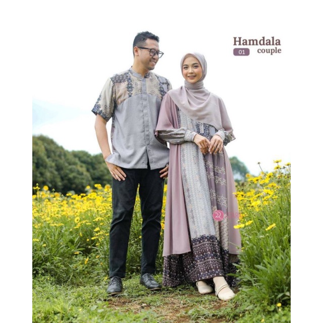HAMDALA COUPLE SARIMBIT   01(UNGU) NON OUTER BY ZIZARA