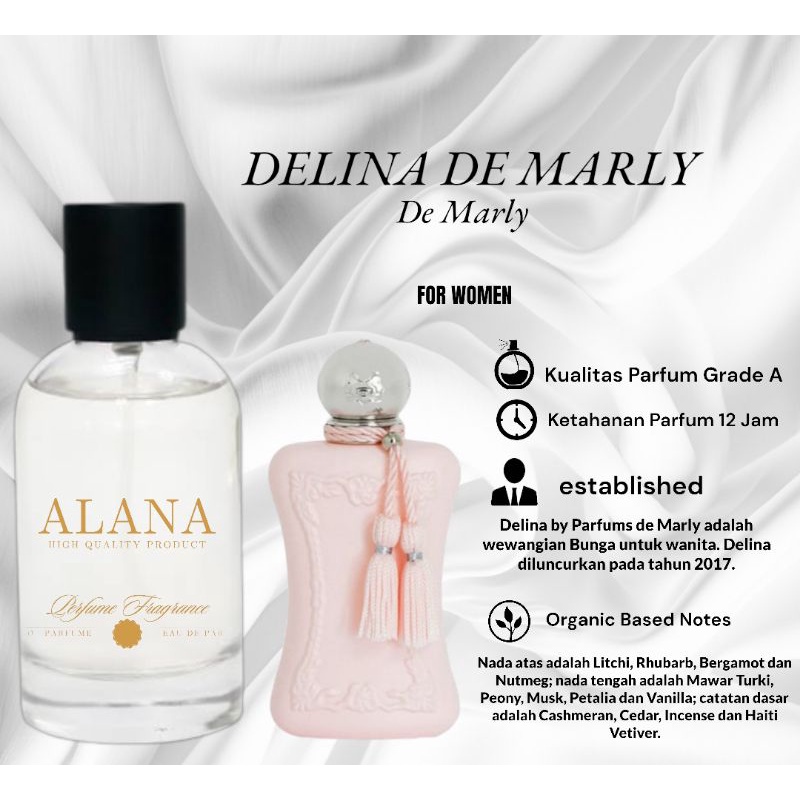 delina de marly / parfum wanita delina de marly