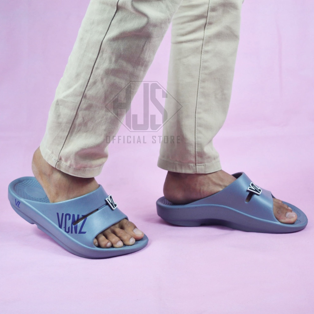 Sandal Slide Pria Extralight Phylon Anti Slip Sandal Cowok Selop Terbaru Sandal Pria VINCENZ8 Slip On Terbaru