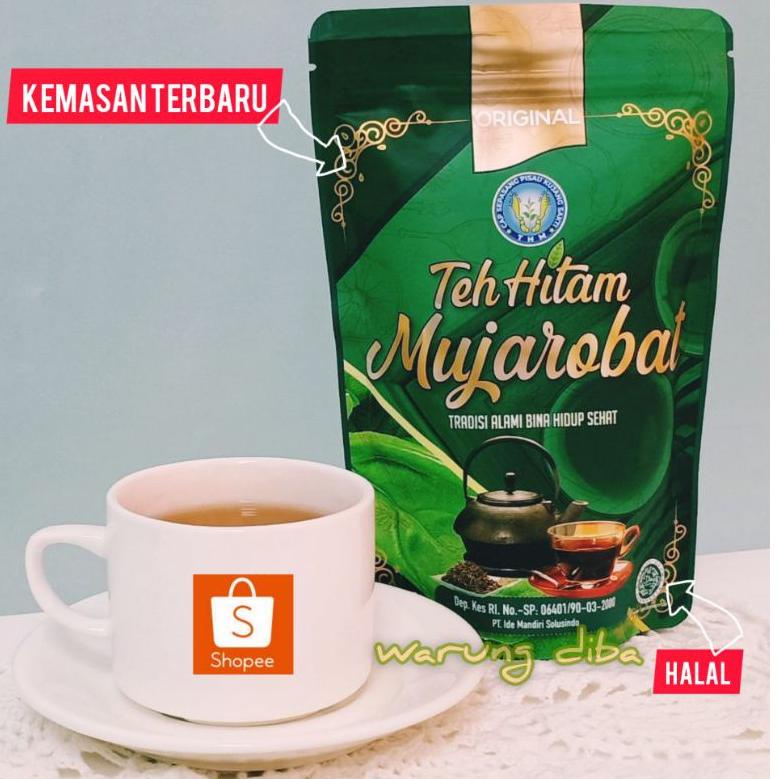 

Free Ongkir/ Teh Hitam Mujarobat (45gr & 100gr) HALAL Bisa COD