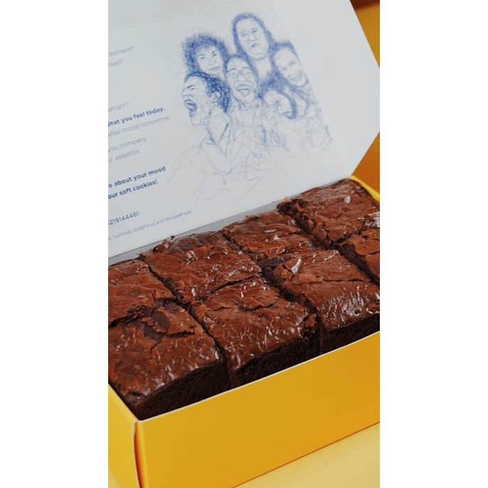 

SIGNATURE FUDGY BROWNIE BY @DIZZY.FUDGY (MOHON BACA DESKRIPSI)