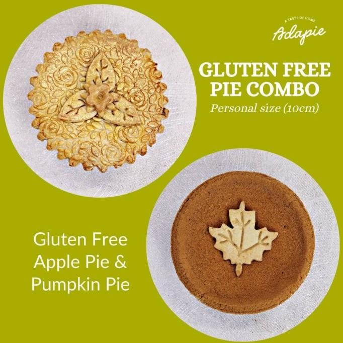 

GLUTEN FREE COMBO - Isi Apple Pie & Pumpkin Pie