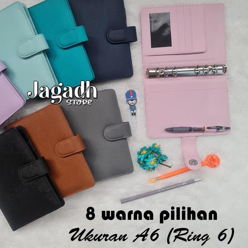 

PROMO✔️⭐-BINDER A6 BAHAN EXCLUSIVE 8 WARNA PILIHAN