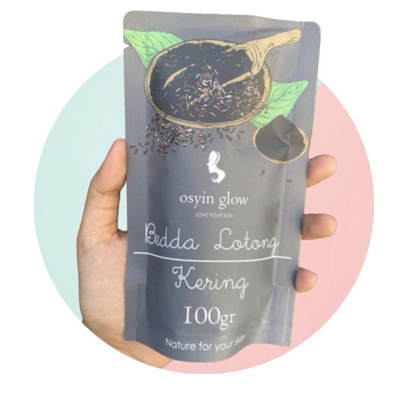 Lulur Bedda Lotong Bpom Osyin Glow 50 gram dan 100 gram