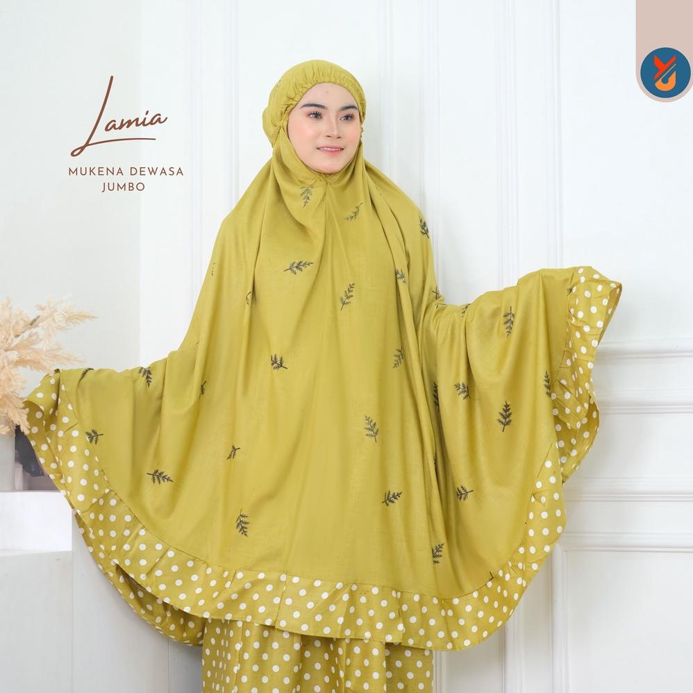 BISA COD YashCollection Mukena Dewasa Bali Mukena Cemara LAMIA Jumbo termurah