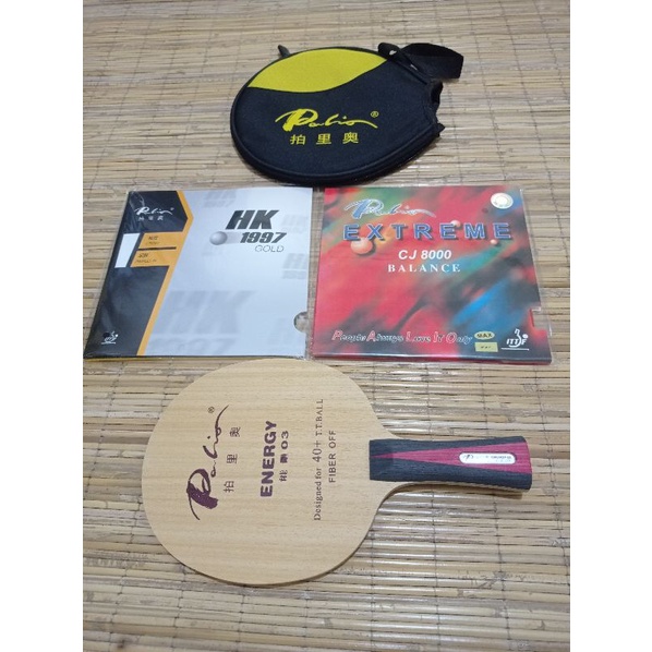 PAKET BET TENIS MEJA PALIO ENERGY 03 ORIGINAL