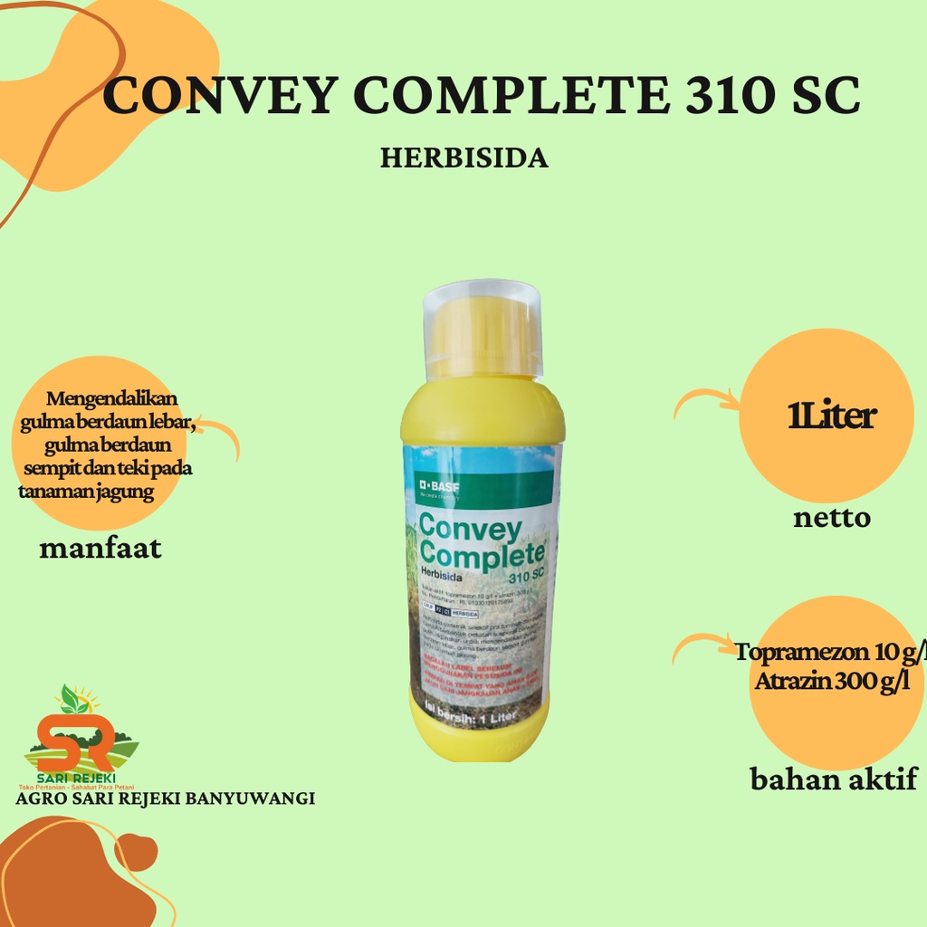 CONVEY COMPLETE 310SC 1LITER HERBISIDA SISTEMIK
