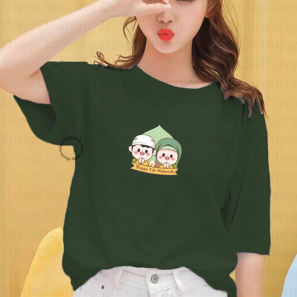 Dino Clothing - KAOS PENTOL LEBARAN / KAOS PENTOL IDUL FITRI / KAOS PENTOL HIJAB / KAOS EID MUBARAK